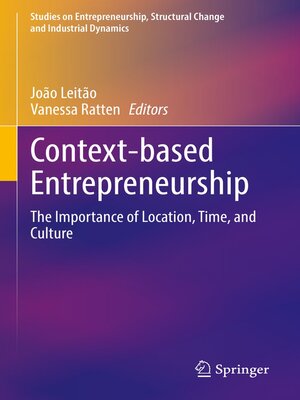 cover image of Context-based Entrepreneurship